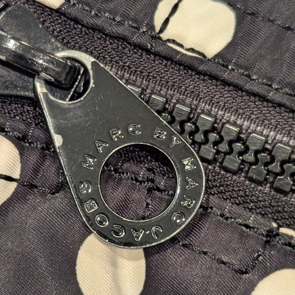 Marc By Marc Jacobs Nylon Quilted Diaper Bag Polka Dot - Picture 7 of 11